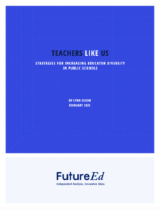 Thumbnail of report cover: Teachers Like Us
